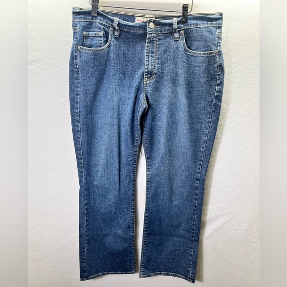 Old Navy Y2K vintage Ultra Low Waist Bootcut Jeans Womens 16 Short Denim 2126 - Picture 1 of 10